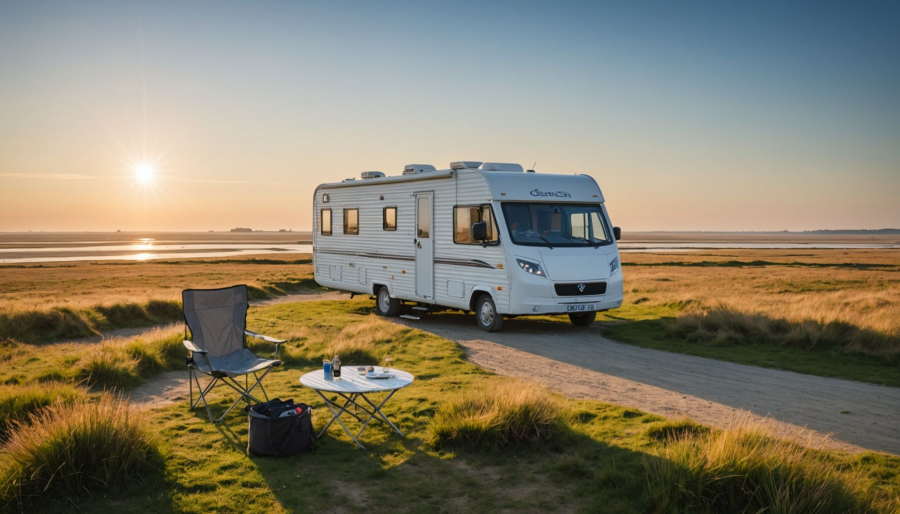 Planning mobile home holidays near mont-saint-michel